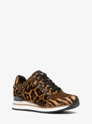 michael kors billie animal print calf hair trainer|Billie Animal.